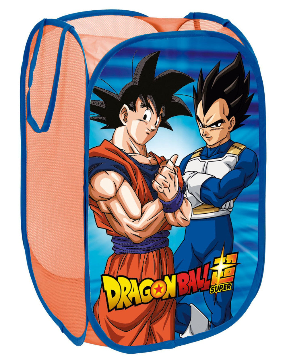 Dragon Ball Goku Vegeta Pop-Up Laundry Basket/Toy Storage Bin 36 x 36 x 58 cm