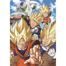 Load image into Gallery viewer, Dragon Ball Puzzle 104 pieces. 33.5 x 48.5 cm. Age 6+. Goku Vegeta
