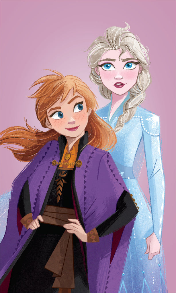 Disney Frozen Hand & Face towel 30 x 50 cm 100% COTTON Princess Anna & Elsa