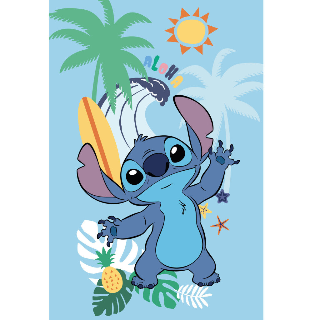 Disney Lilo & Stitch Fleece Throw Blanket 100 x 150 cm Large