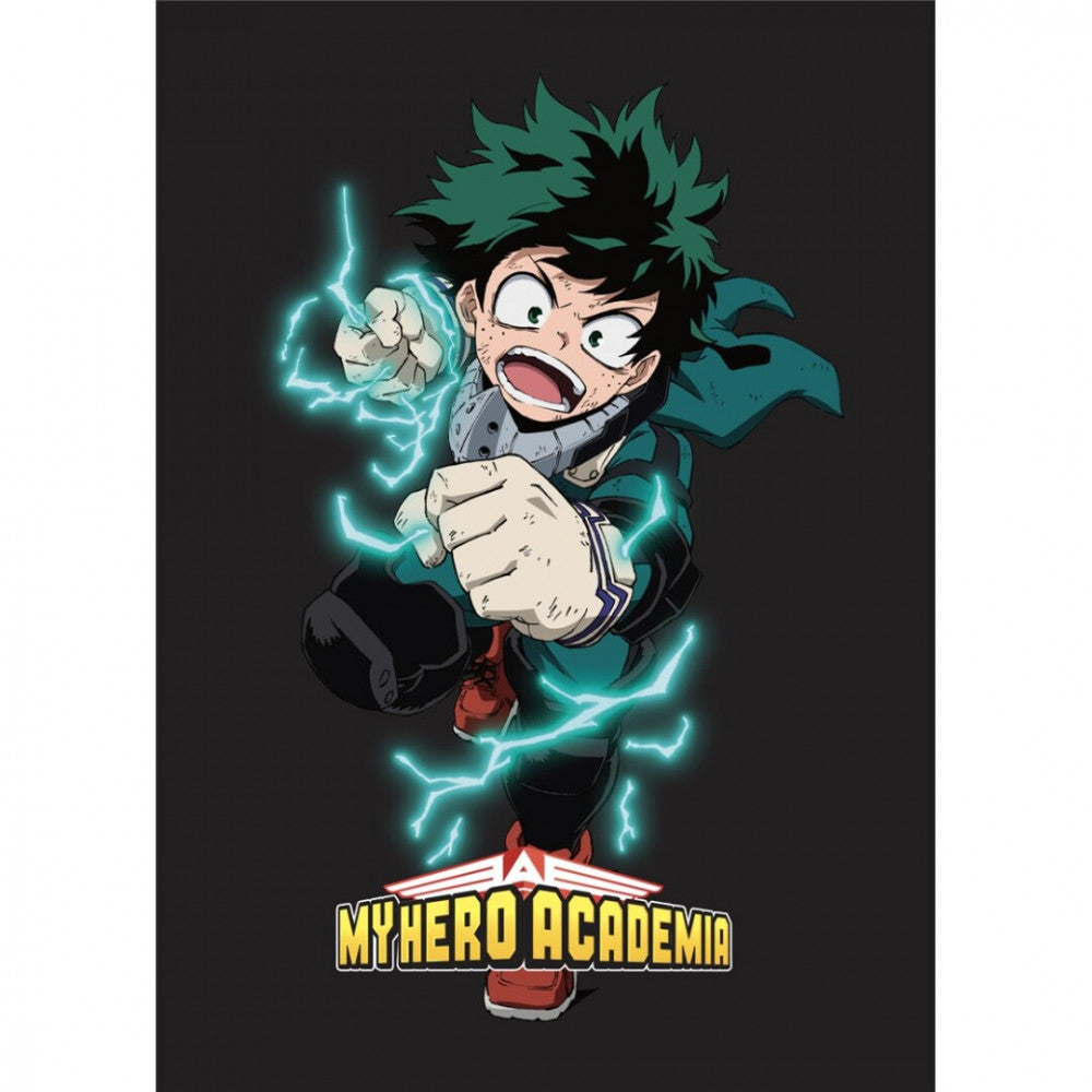 My Hero Academia Fleece Throw Blanket 100 x 140 cm Japanese Manga Anime. Deku