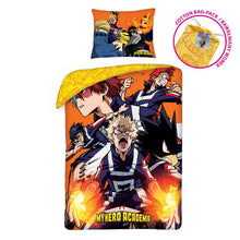 Load image into Gallery viewer, My Hero Academia Single Duvet Cover Set 140 x 200 cm 100% COTTON
