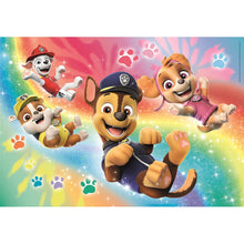 Load image into Gallery viewer, Paw Patrol Puzzle 104 pieces. 33.5 x 23.5 cm. Age 6+. Chase Marshall Skye Rubble
