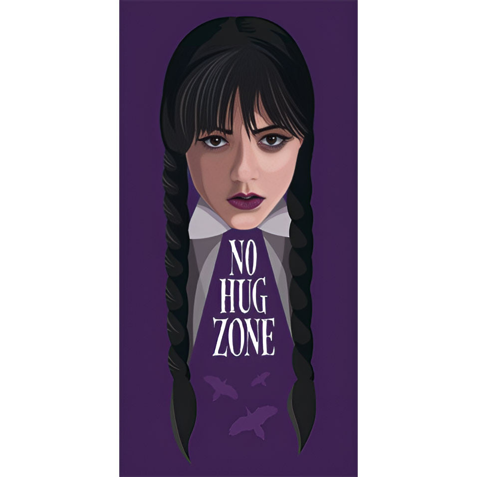 Wednesday Bath Beach Towel - 140 x 70 cm 100% COTTON- Addams Family