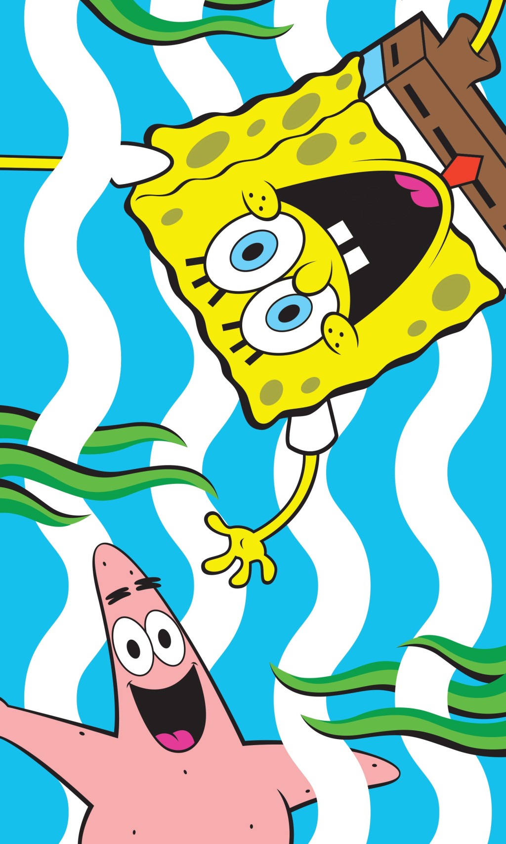 SPONGEBOB SQUAREPANTS Hand & Face towel 30 x 50 cm 100% COTTON